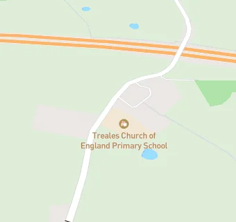 map for Treales Church of England Primary School