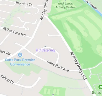 map for K C Catering