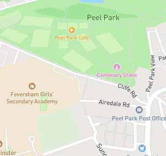 map for Feversham Girls' Secondary Academy