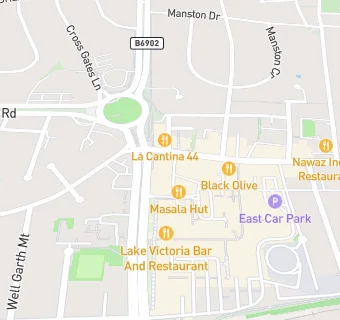 map for Masala Hut