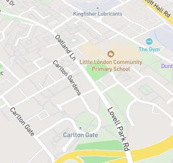 map for Carlton Gardens Surgery