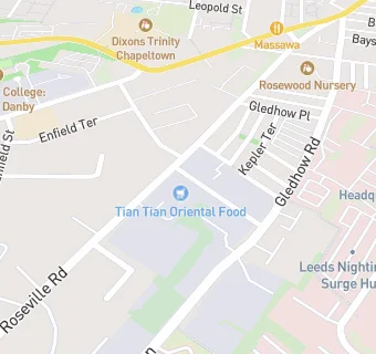 map for Total (Roseville Road Service Station)