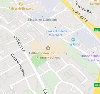 map for Little London Community Primary School