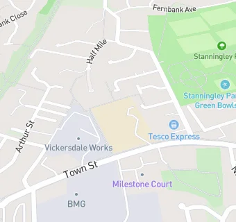 map for Catering Leeds (WSILC Milestone)