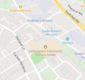 map for Catering Leeds (Little London Children Centre)