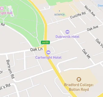 map for Cartwright Hotel