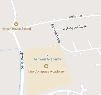 map for Ashwell Pupil Referral Unit