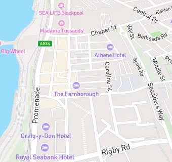 map for Thistle Dhu Hotel (Prev. Coach House)