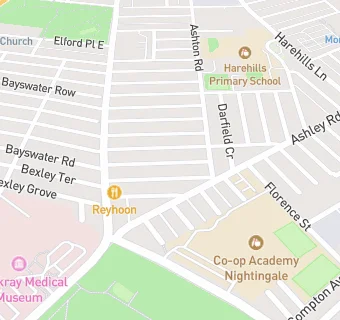 map for Ashton View Medical Ctr