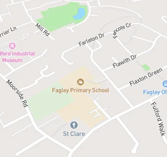 map for Fagley Primary School Breakfast Club