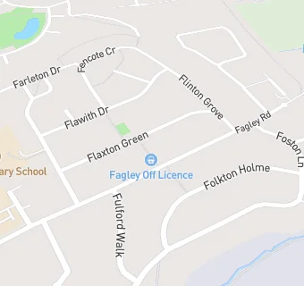 map for Fagley Off Licence