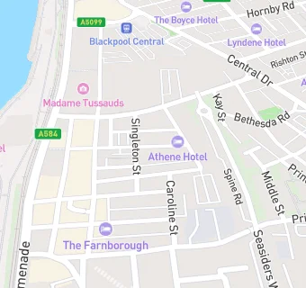 map for Athene Hotel