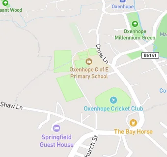 map for FM Catering Services at Oxenhope CE Primary School