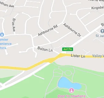 map for Bolton Lane First School