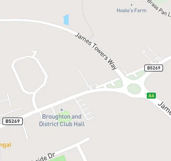 map for Broughton and District Club