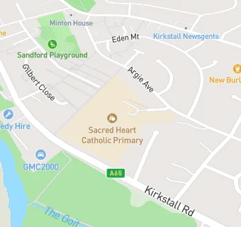 map for Catering Leeds  (Sacred Heart Catholic Primary)