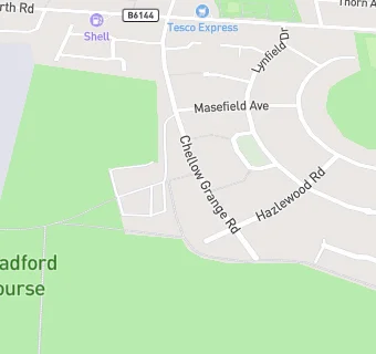 map for West Bradford Golf Club - (Bar Only)