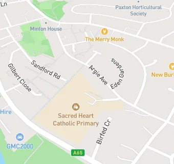 map for Beecroft Primary School