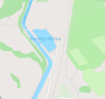 map for Reedley Marina "The Kingfisher"