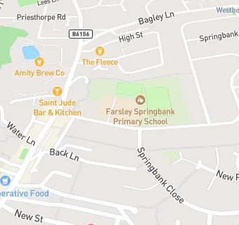 map for Farsley Springbank Primary School