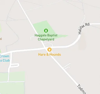 map for Hare & Hounds