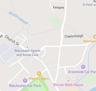 map for Ribchester Taste Buds