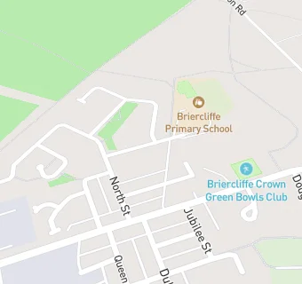 map for Briercliffe Primary School