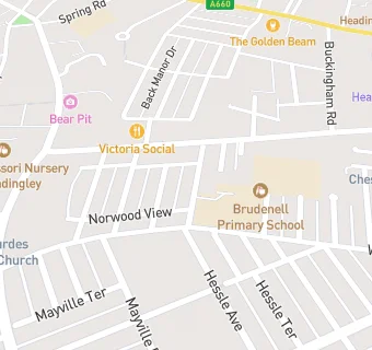 map for Brudenell First School