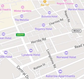 map for Argyll Hotel