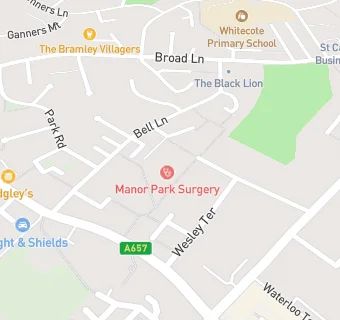 map for Bramley - The Pharmacy Group