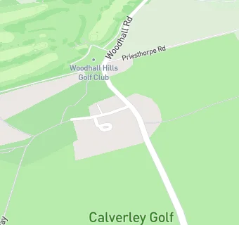 map for Calverley Golf Club