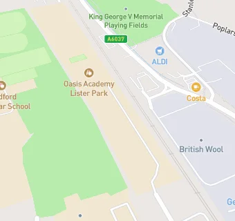 map for Oasis Academy Lister Park