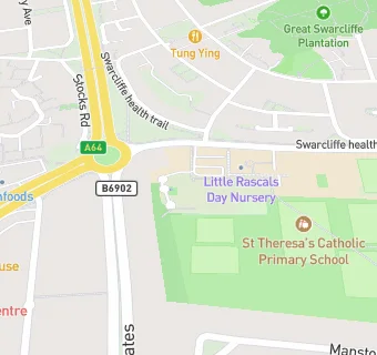 map for St Theresa's Catholic Primary School