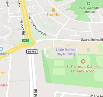 map for Catering Leeds (St Theresas RC Primary)