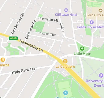 map for Hyde Park Hotel