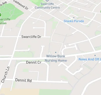 map for Willow Bank Nursing Home