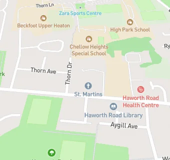 map for FM Catering Services at Beckfoot Heaton Primary School