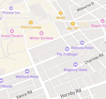 map for Trafalgar Hotel