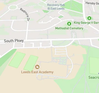 map for Leeds East Academy