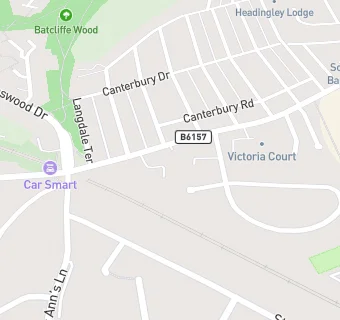 map for Laurel Bank Surgery