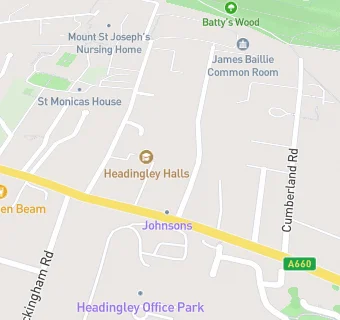 map for Beech House School