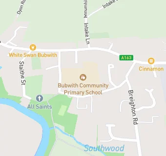 map for Bubwith Community Primary School