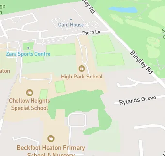 map for High Park School