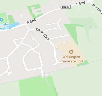 map for Walkington Primary School