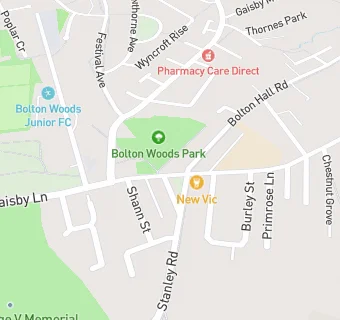 map for The Bolton Woods Centre