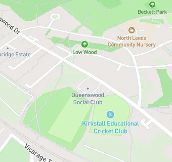 map for Kirkstall Educational Cricket Club