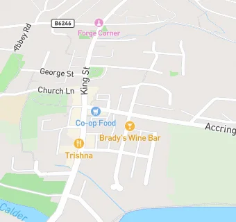 map for Abbey Club