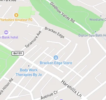 map for Bracken Edge Store