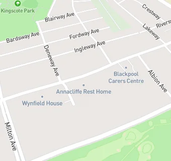 map for Annacliffe Rest Home