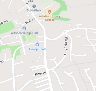 map for Wilsden Balti Tandoori